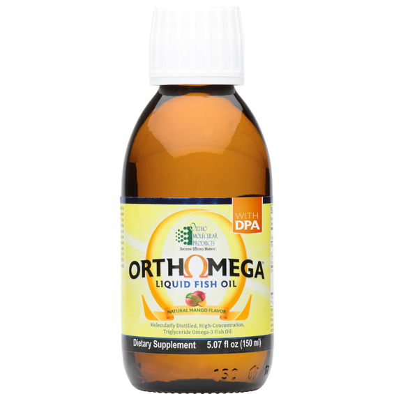 orthomega liquid fish oil mango ortho molecular products