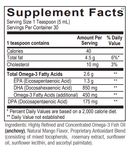 orthomega liquid fish oil mango ortho molecular supplement