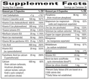 osteoprime forte bone formula (integrative therapeutics) supplement facts