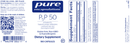 p5p 50 pure encapsulations label
