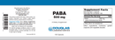paba douglas labs label