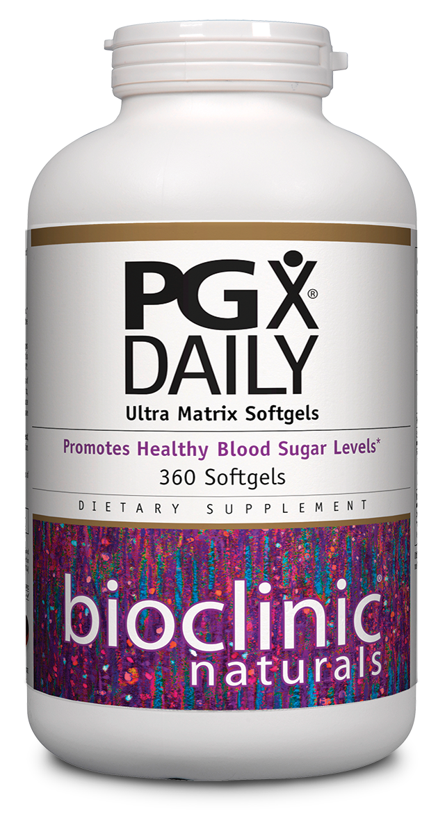 PGX Daily Ultra Matrix 360ct Softgels (Bioclinic Naturals) Front