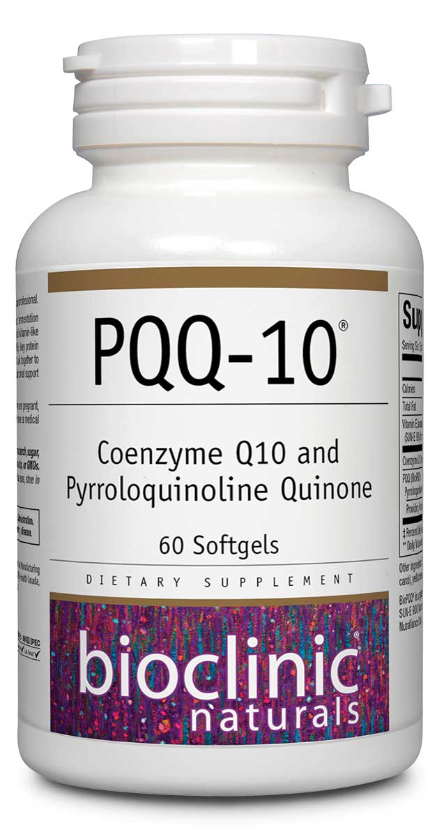 PQQ-10 (Bioclinic Naturals) Front