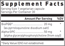 pqq plus douglas labs supplement facts