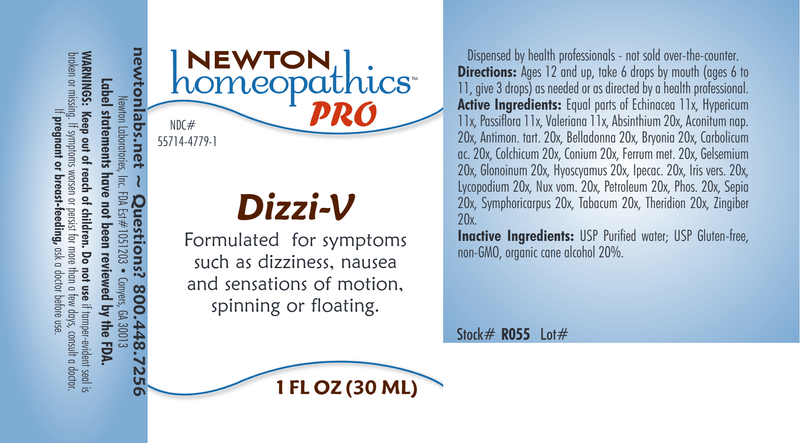 PRO Dizzi-V (Newton Pro) Label