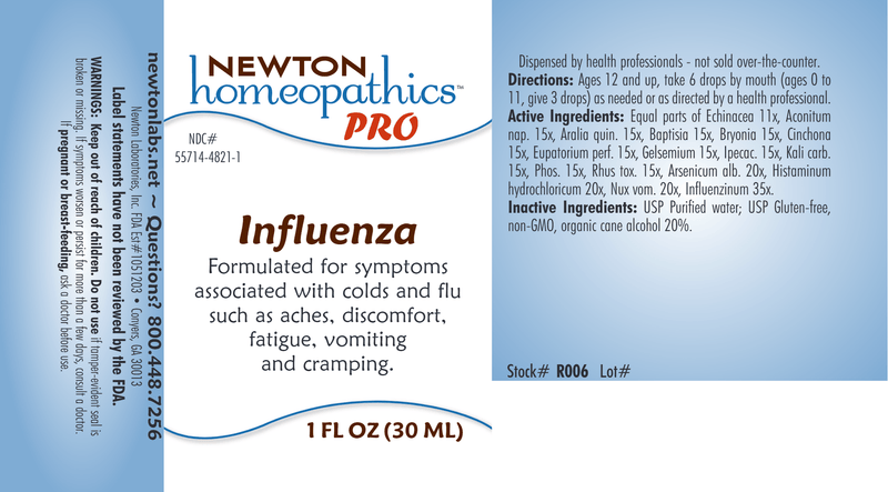 PRO Influenza (Newton Pro) Label