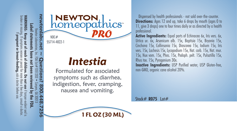 PRO Intestia (Newton Pro) Label