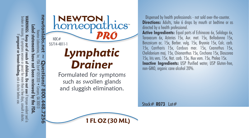 PRO Lymphatic Drainer (Newton Pro) Label