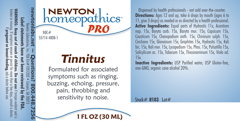 PRO Tinnitus (Newton Pro) Label