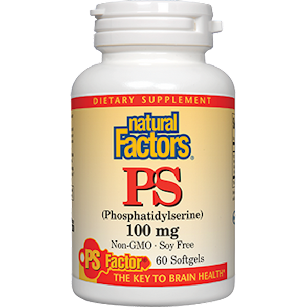 PS (phosphatidylserine) 100 mg (Natural Factors) Front