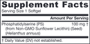 ps 100 jarrow formulas supplement facts