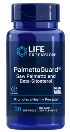 PalmettoGuard® Saw Palmetto and Beta-Sitosterol (Life Extension) Front