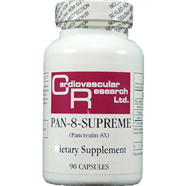 Pan-8-Supreme (Pancreatin-8X) (Ecological Formulas) Front