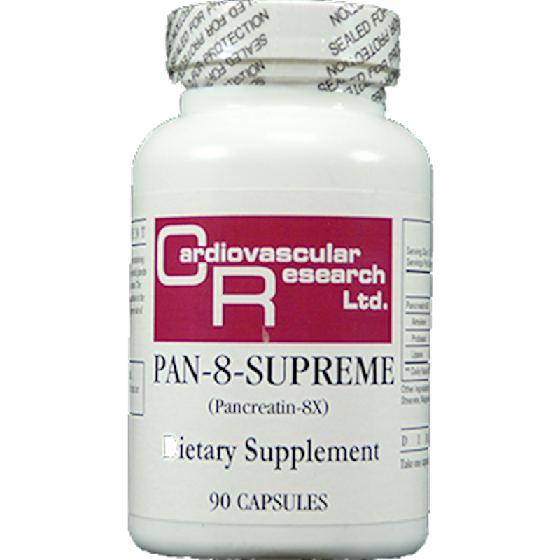 Pan-8-Supreme (Pancreatin-8X) (Ecological Formulas) Front