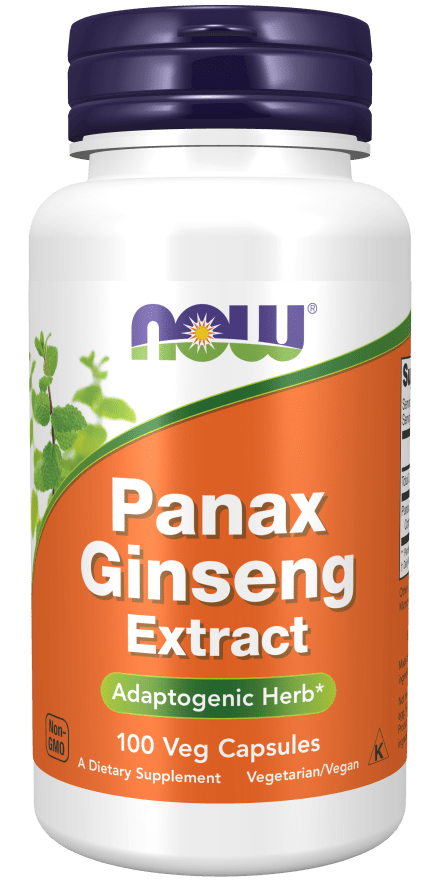 Panax Ginseng 500 mg (NOW) Front