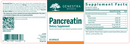 pancreatin genestra label