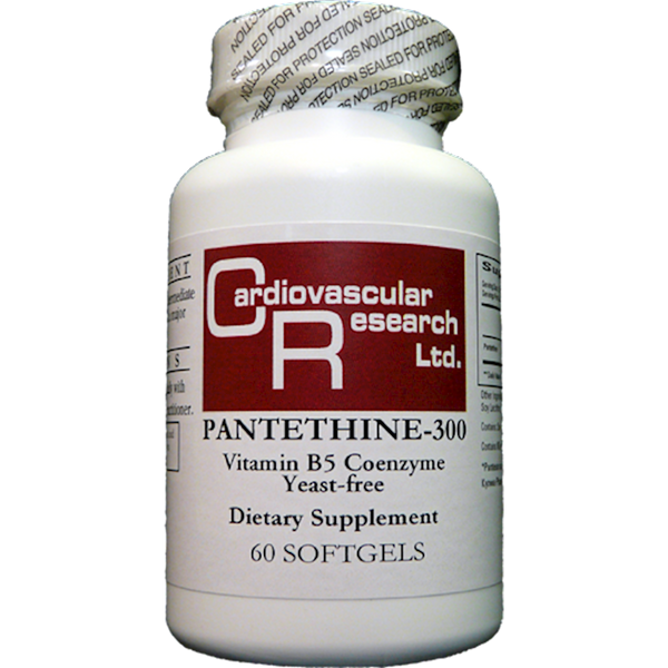 Pantethine 300 mg (Ecological Formulas) Front