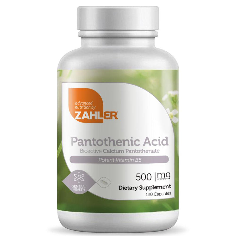 Pantothenic Acid (Advanced Nutrition by Zahler) Front