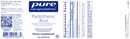 Pantothenic Acid 120 Count