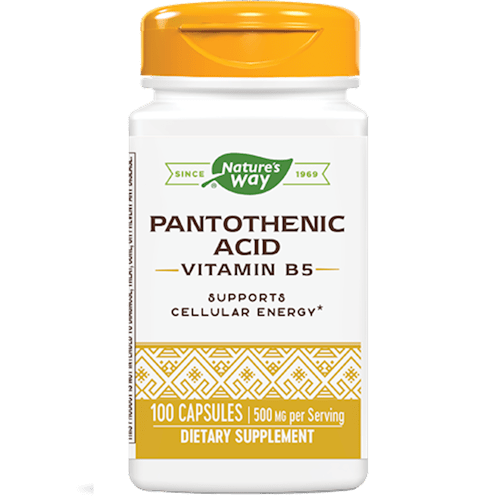 Pantothenic Acid 500 mg (Nature's Way)