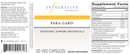 para-gard intestinal support (integrative therapeutics) label
