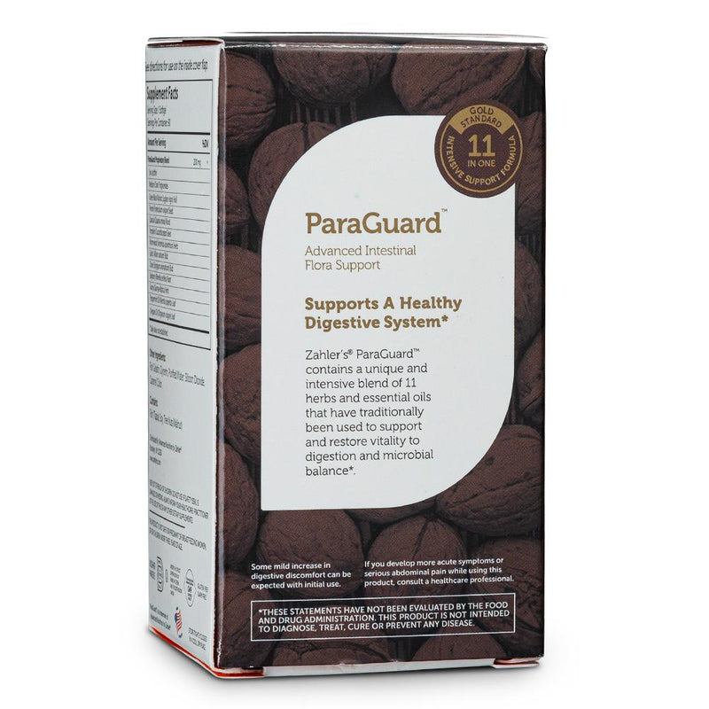 Paraguard Softgels (Advanced Nutrition by Zahler) Side