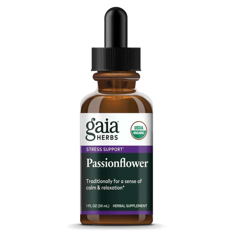 Passionflower (Gaia Organics®) (Gaia Herbs) Front