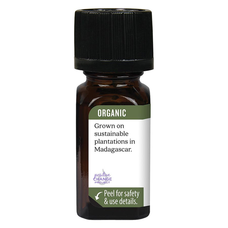 Patchouli Organic Essential Oil (Aura Cacia) Side-1