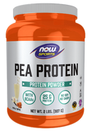 pea protein vanilla toffee (now sports)