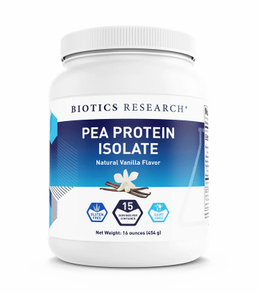Pea Protein Isolate (Biotics Research) Vanilla