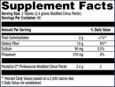 pectasol-c professional tangerine clinical synergy supplement facts