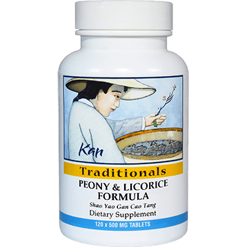 Peony and Licorice Formula Tablets 120ct (Kan Herbs Traditionals)