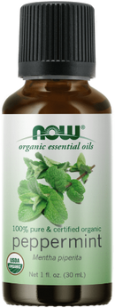 peppermint oil (now organic essential oils)