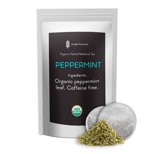 Peppermint Leaf Tea Organic (Simple Botanics)