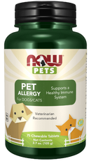 pet allergy for dog and cats (now pets)