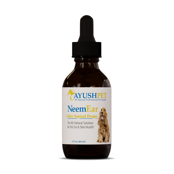 pet neem ear & skin drops ayush herbs