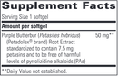 Petadolex Butterbur Extract