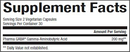 pharma gaba 100 mg (natural factors) supplement facts