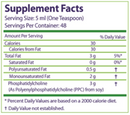 phoschol PPC (nutrasal phoschol) supplement facts