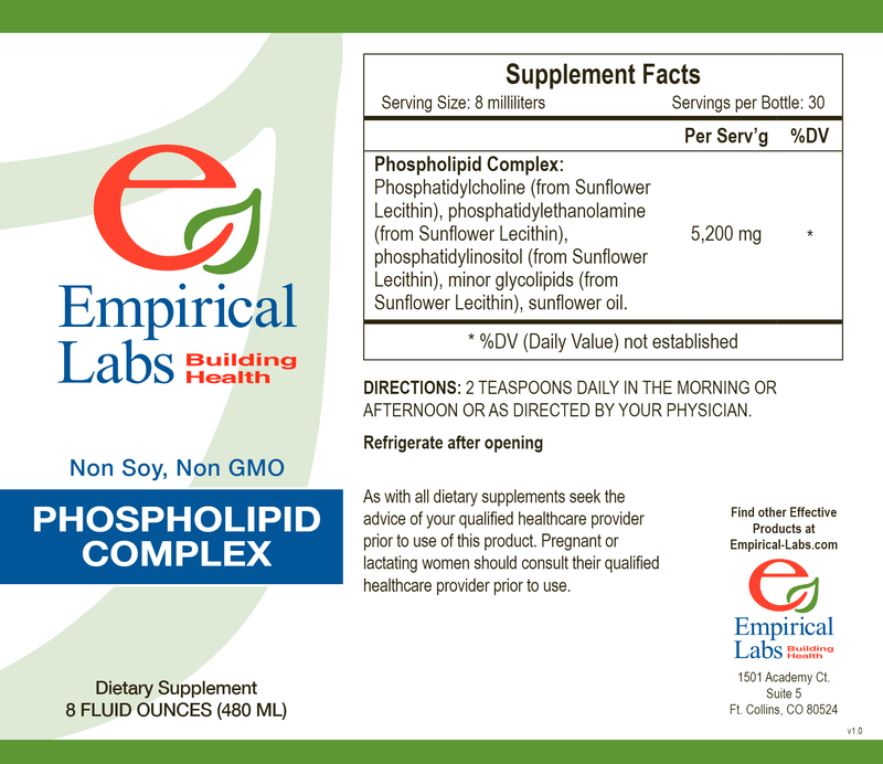 Phospholipid Complex (Empirical Labs) Label