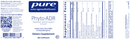 phyto-adr pure encapsulations label