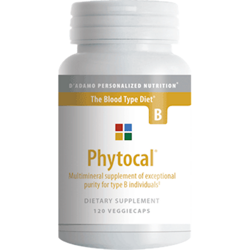Phytocal B (D'Adamo Personalized Nutrition) Front