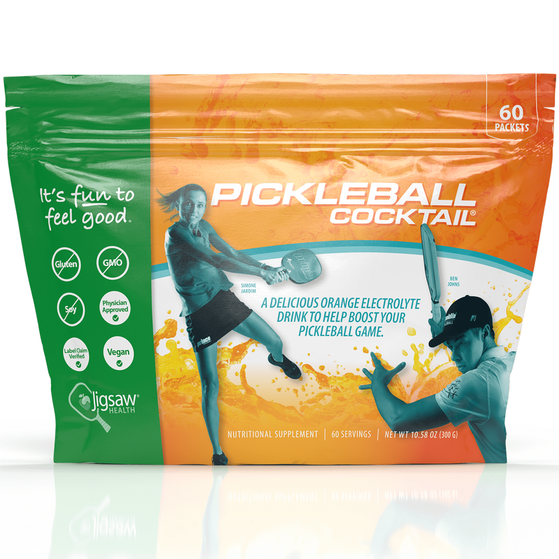 Pickleball Cocktail Pouch (Jigsaw Health) Front