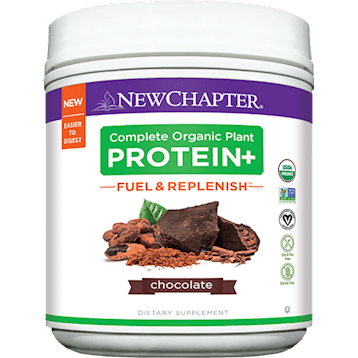 Plant Pro Fuel and Replenish Chocolate (New Chapter) Front