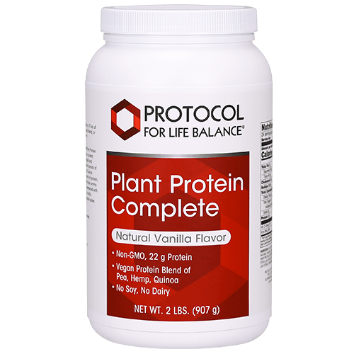plant protein complete vanilla (protocol for life balance)