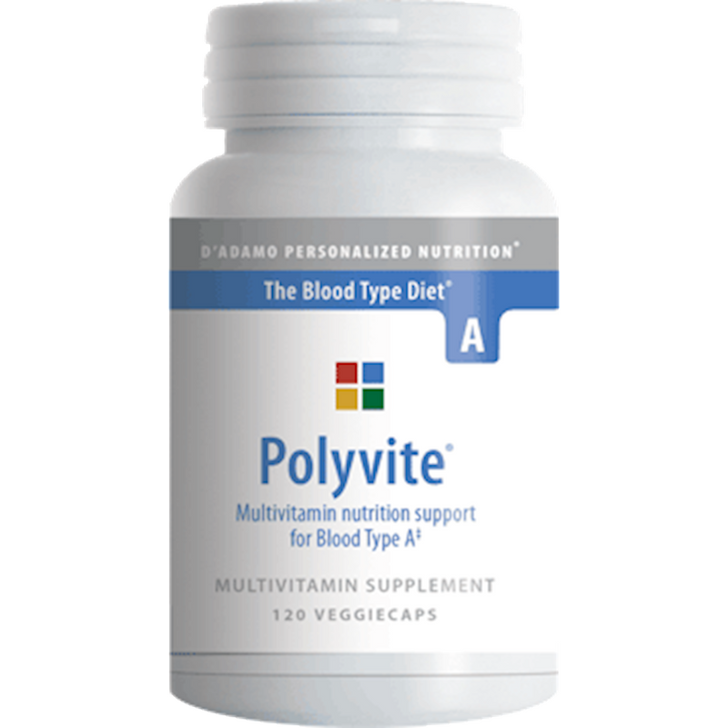 Polyvite A (D'Adamo Personalized Nutrition) Front