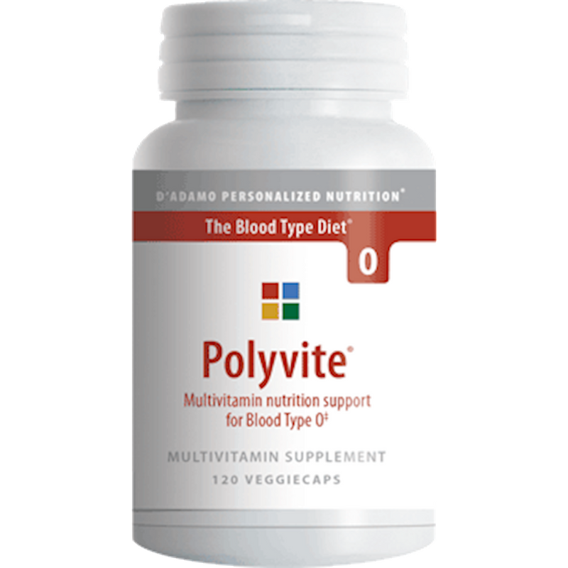 Polyvite O (D'Adamo Personalized Nutrition) Front