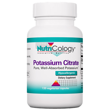 Potassium Citrate 99 mg (Nutricology) Front