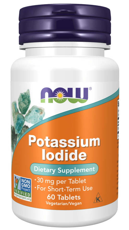 Potassium Iodide 30 mg (NOW) Front