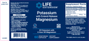 potassium with extend-release magnesium (life extension) label
